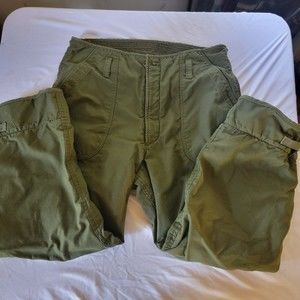 Men's Large Army Green Cold Weather Trouser Pants - Large (35-38)